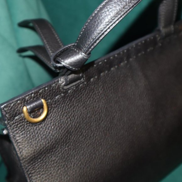 Gucci Calfskin Small GG Marmont Top Handle Bag - Picture 11 of 14